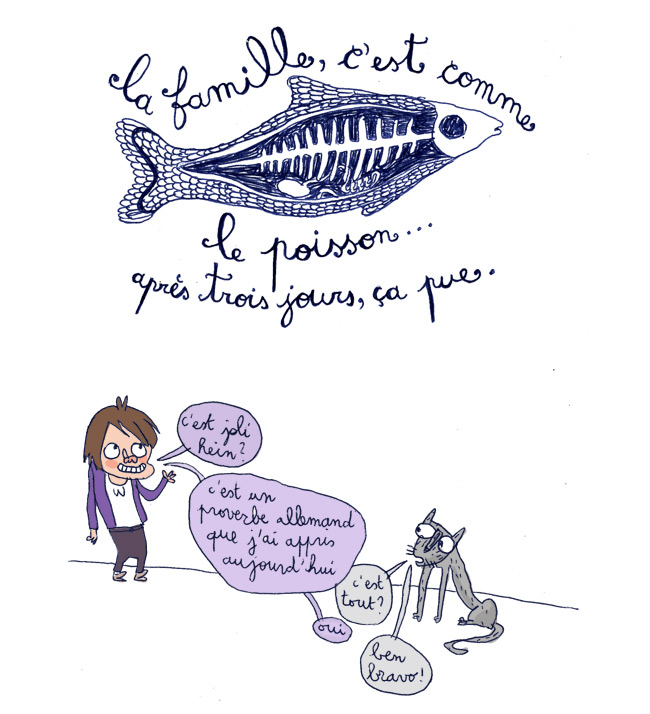 nos amis les animaux : aujourd'hui, le poisson (qui pue le poisson